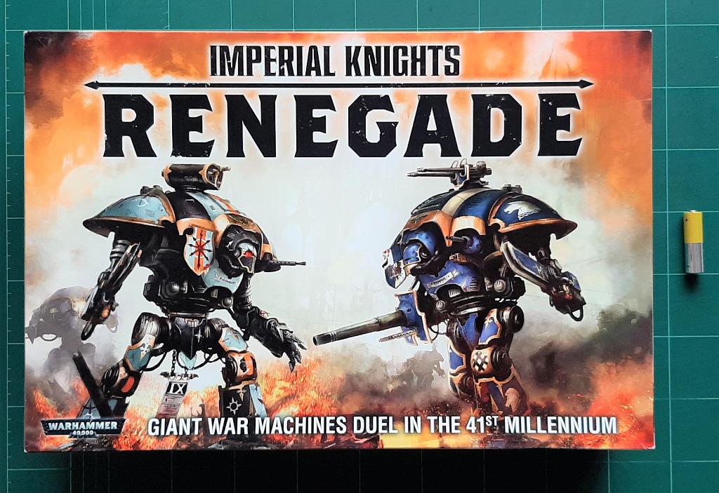 Warhammer 40000 Imperial Knights Renegade RARE!!!, Hobbies & Toys