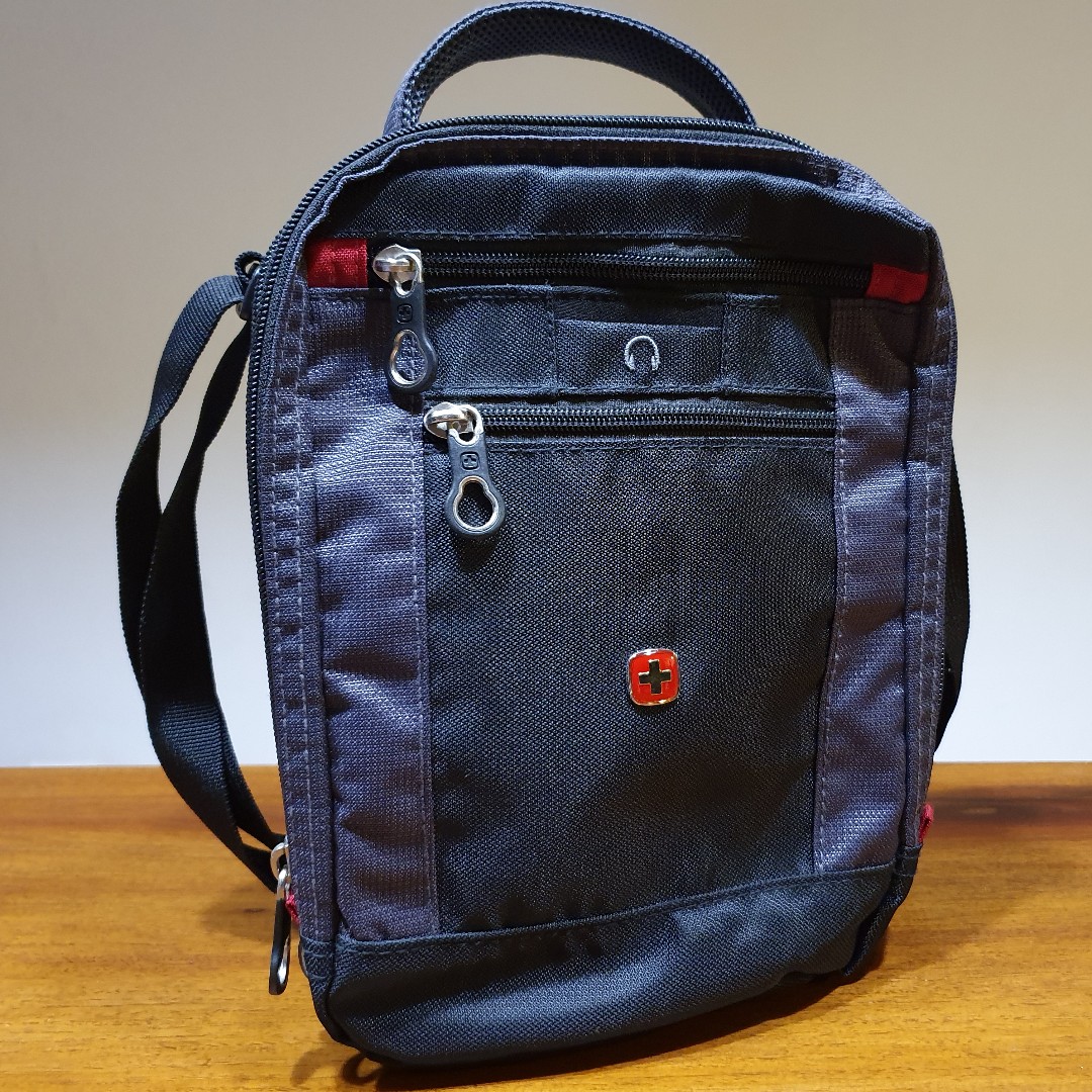 Wenger Cross Body Sling Bag, Men's Fashion, Bags, Sling Bags on Carousell
