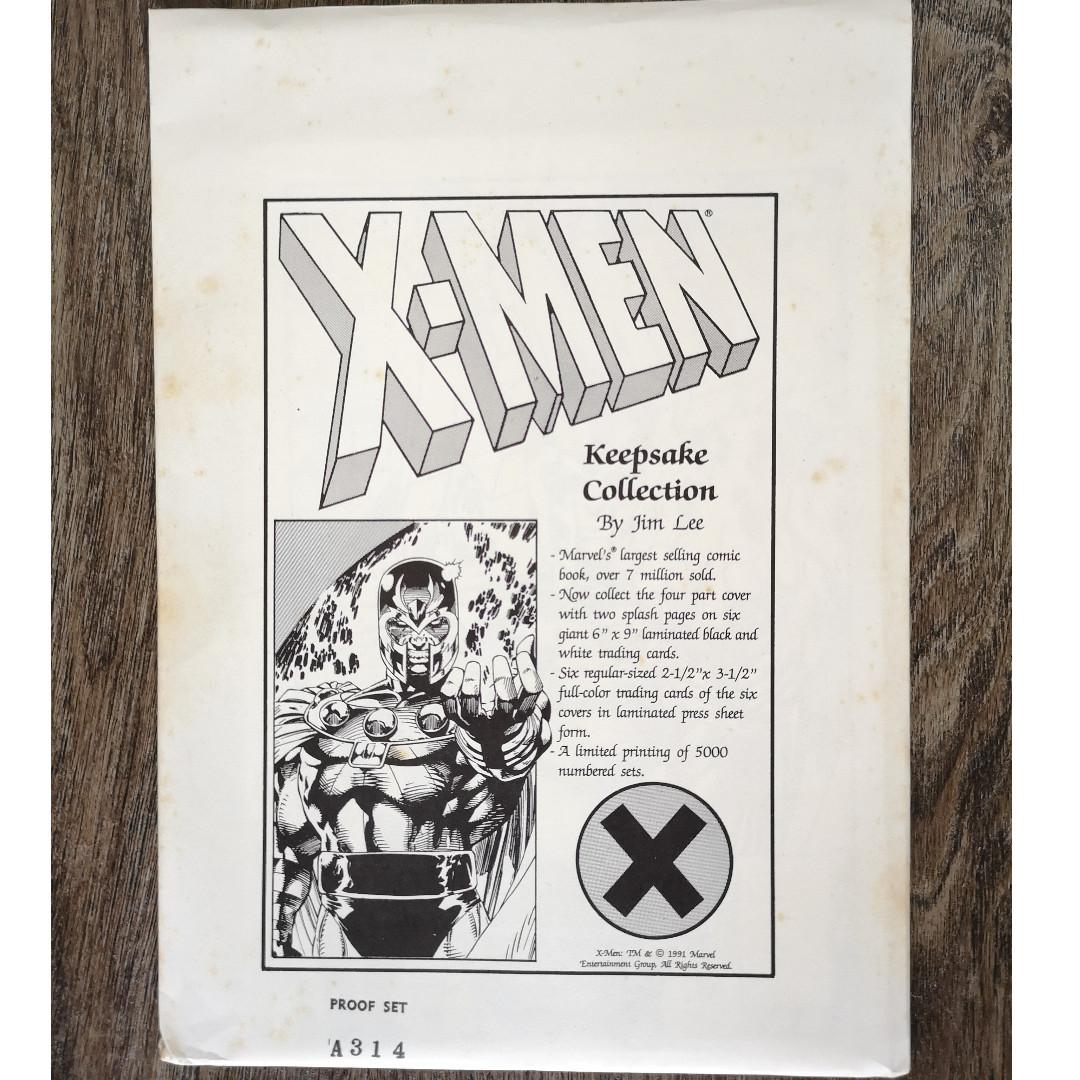 XMen 1991 Keepsake Collection Art By Jim Lee Limited Edition price reduced!, Hobbies & Toys
