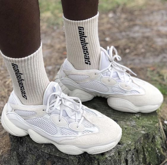Yeezy Boost 500 bone white us11 uk10.5, Men's Fashion, Footwear, Sneakers  on Carousell