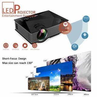 Portable Projector UNIC-UC68 with WIFI Ready
