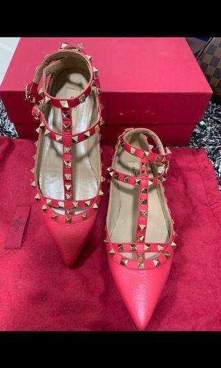 Valentino Rockstud Red