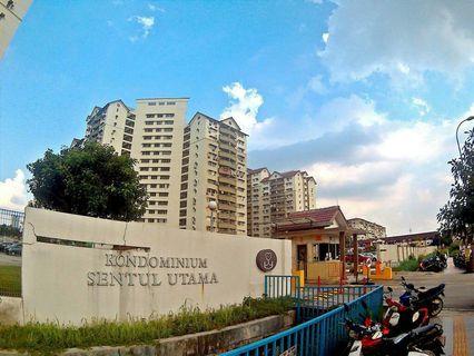 Sentul Utama Condo, Taman Dato Senu, Sentul (Lrt,KTM)