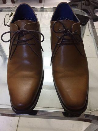 Bradford Elevator Leather brown shoes