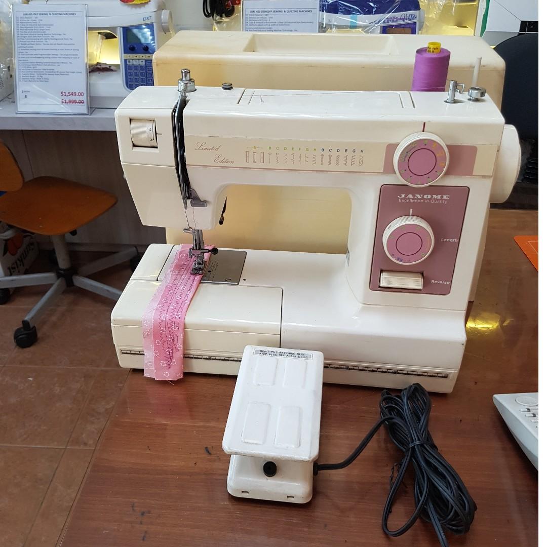 (3 Months Warranty) Janome 344 Limited Edition sewing machine