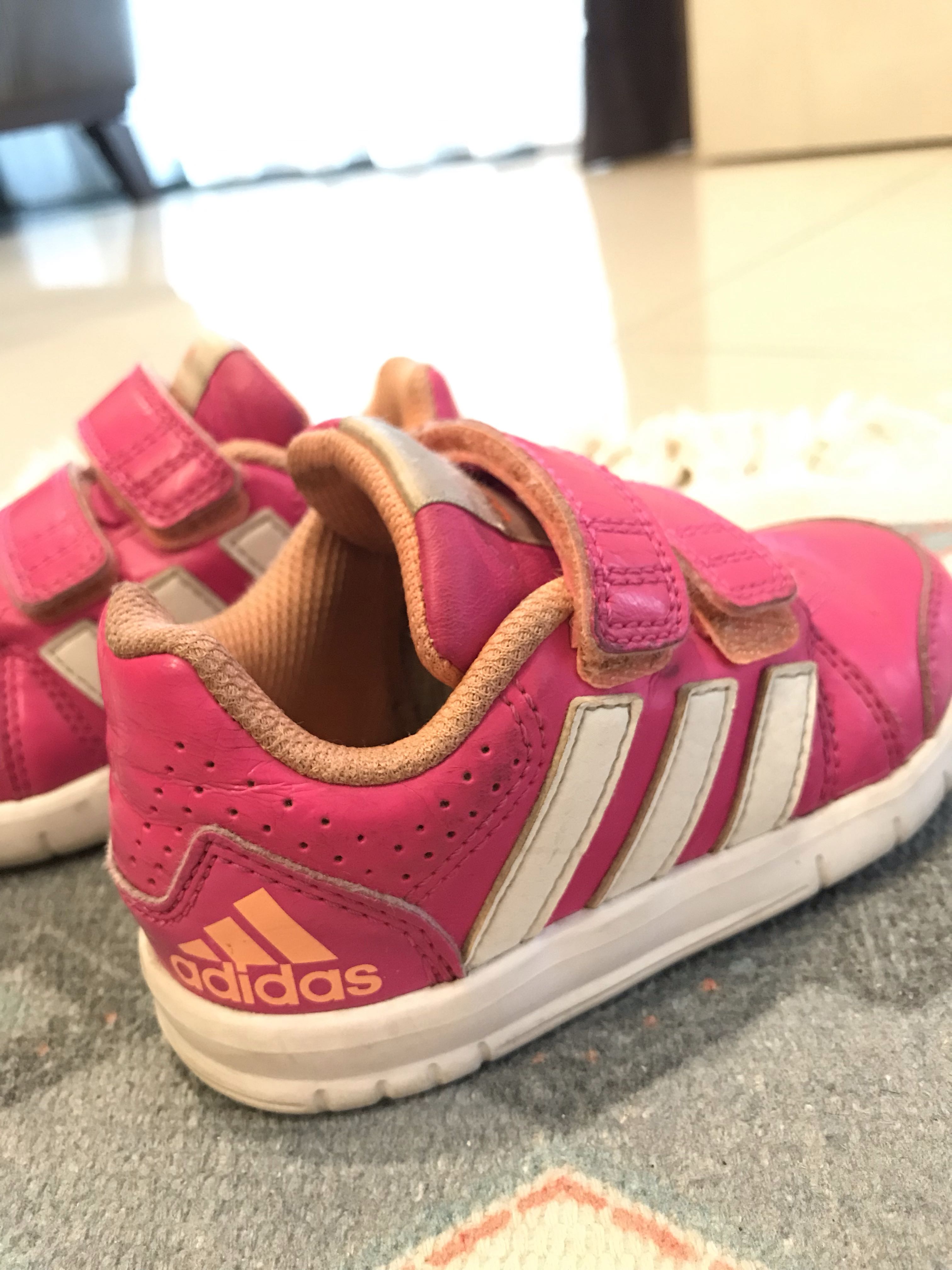 red adidas girl shoes