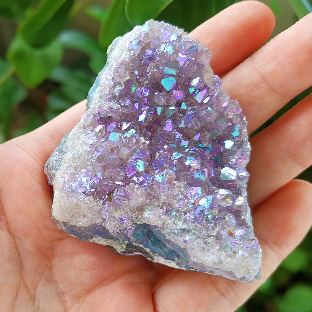 Amethyst aura cluster cheap