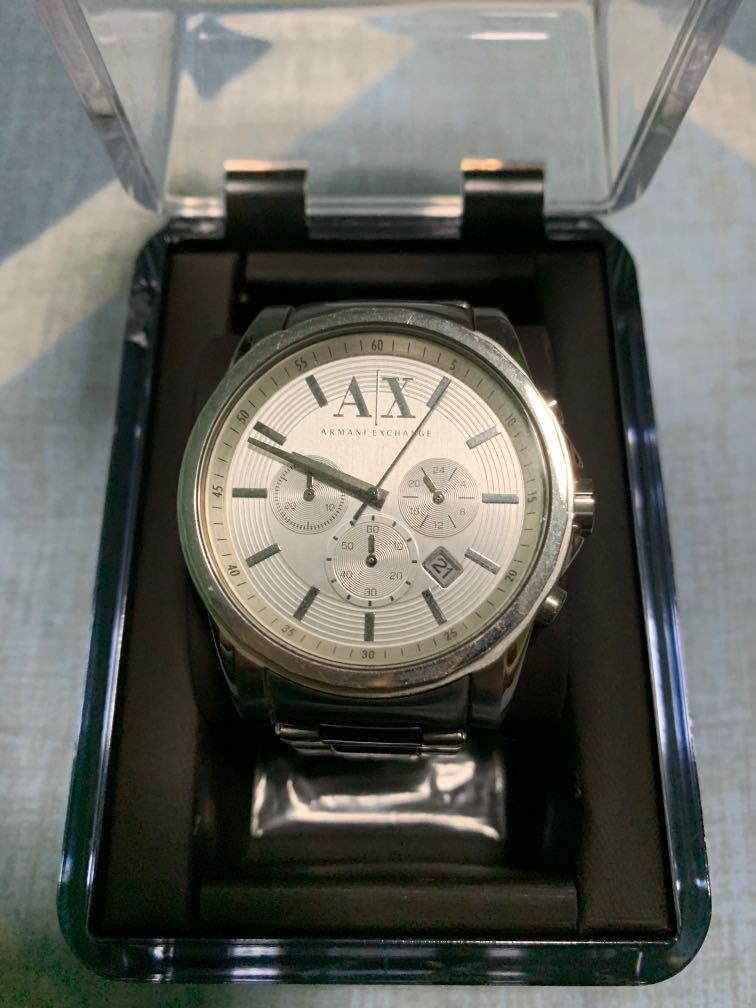armani exchange watch battery size