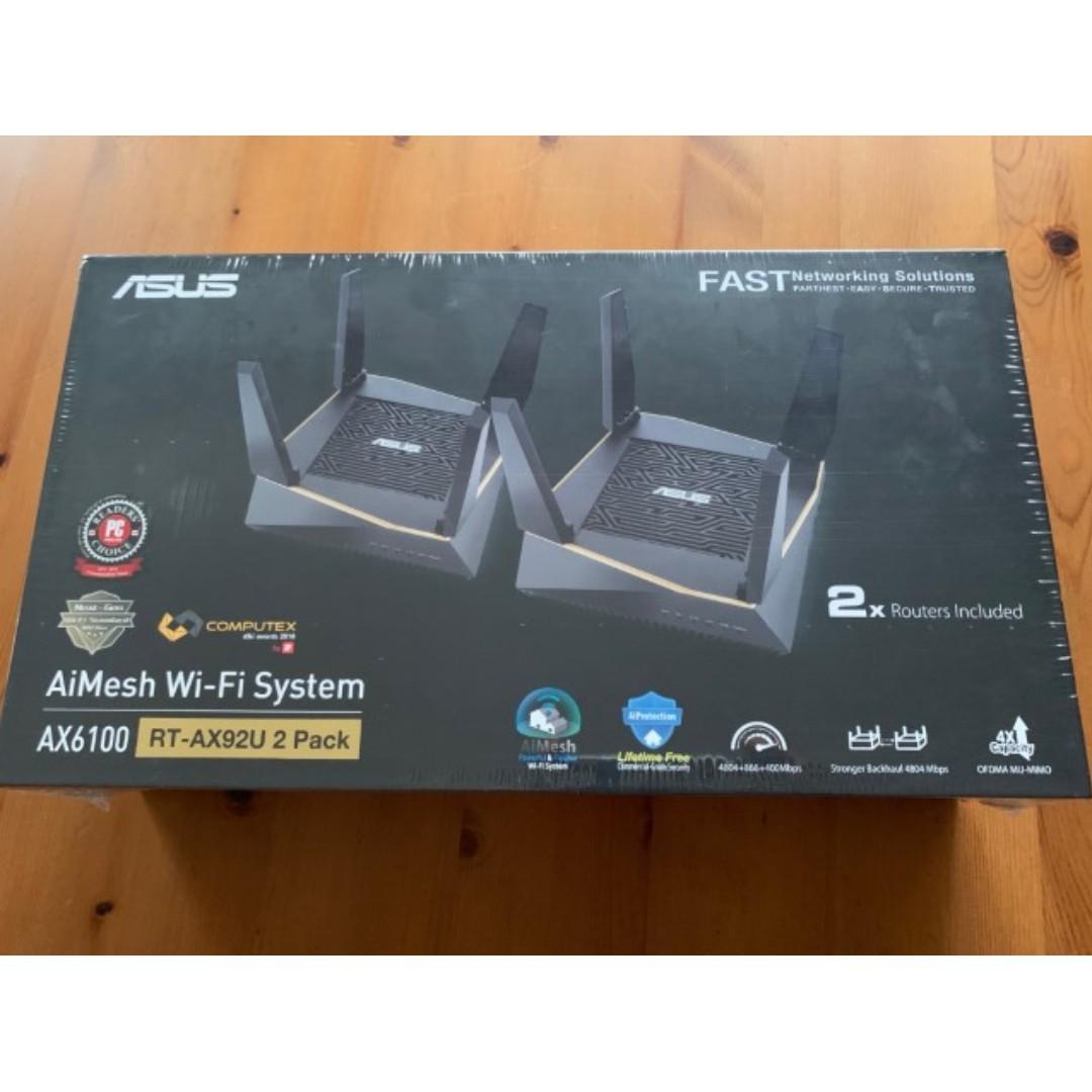 Asus Ax6100 Rt Ax92u Bnib Priced To Sell Fast Electronics Others On Carousell