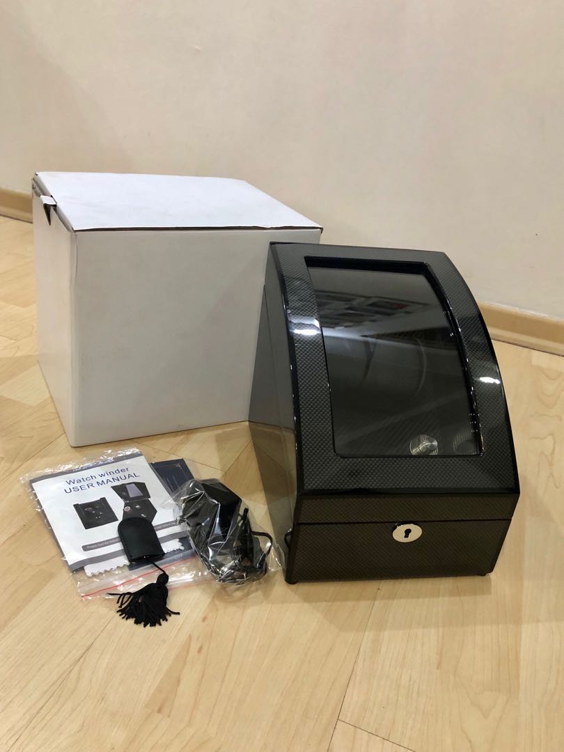 AUBLAN Wooden Automatic Watch Winder Everything Else on Carousell