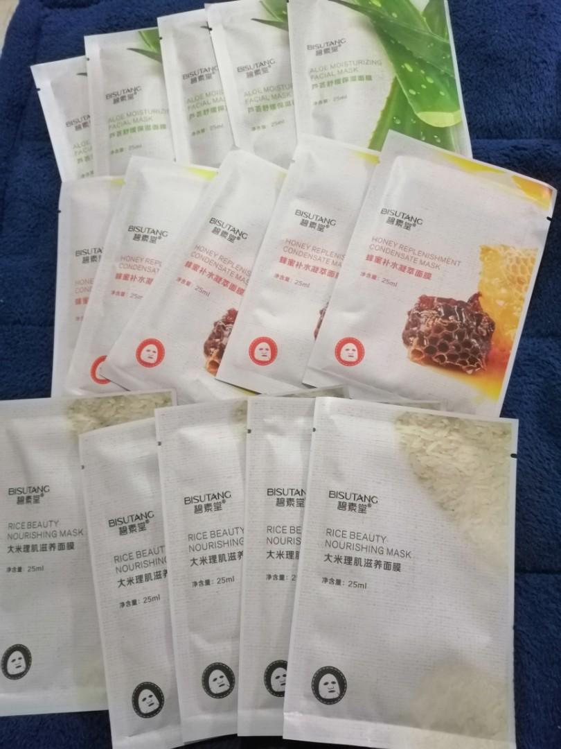 Authentic Korean Facial Mask BISUTANG, Beauty & Personal Care, Face