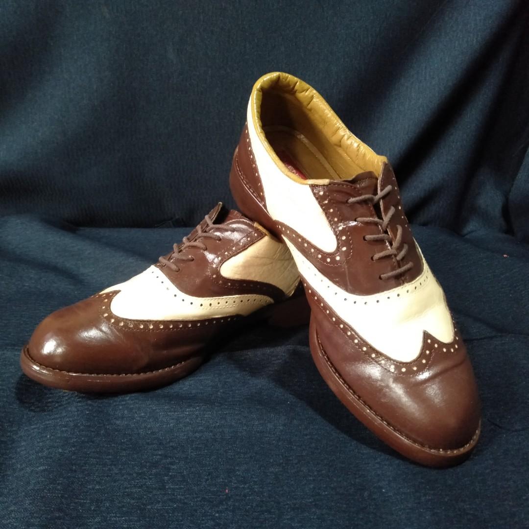 Balenciaga leather Golf shoes, Men's 
