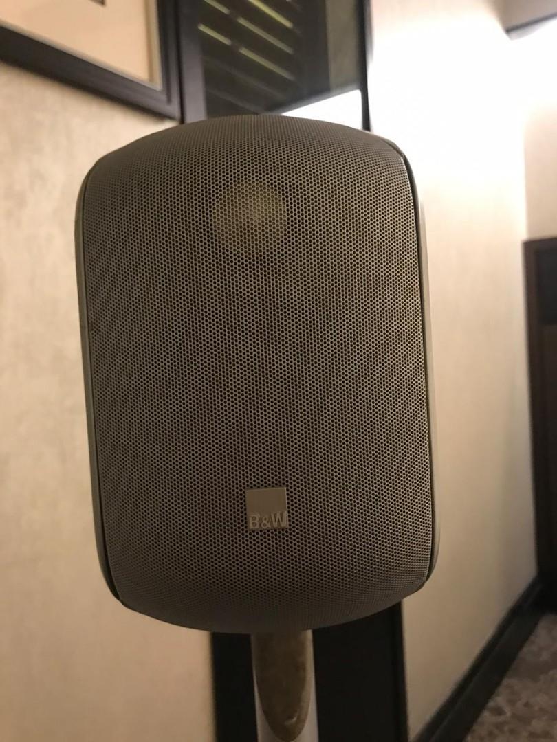 Bowers and Wilkins B&W M1 M1 Satellite Loud Speakers with Stands