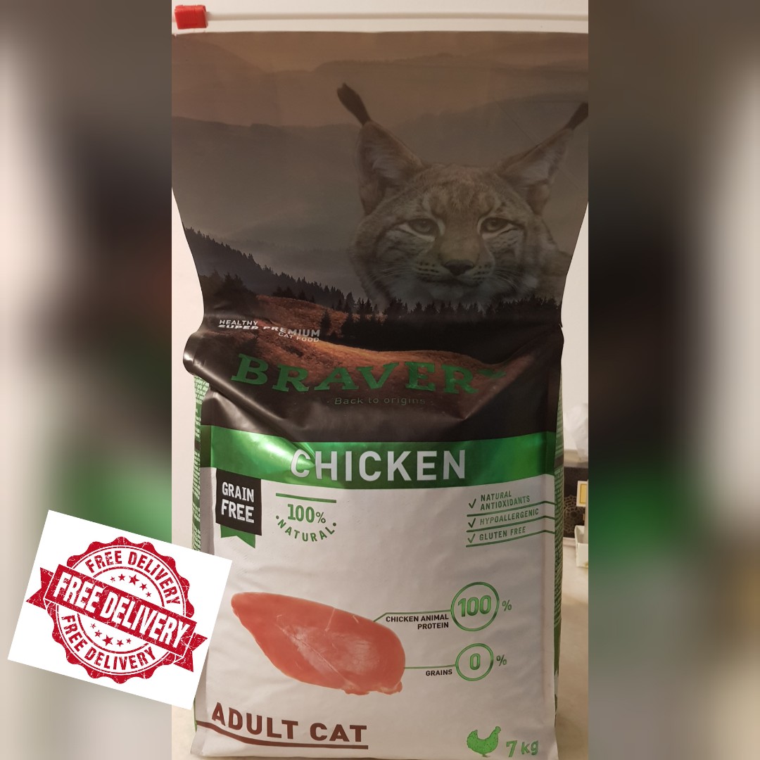 Bravery Super Premium Pet Supplies For Cats Cat Food On Carousell