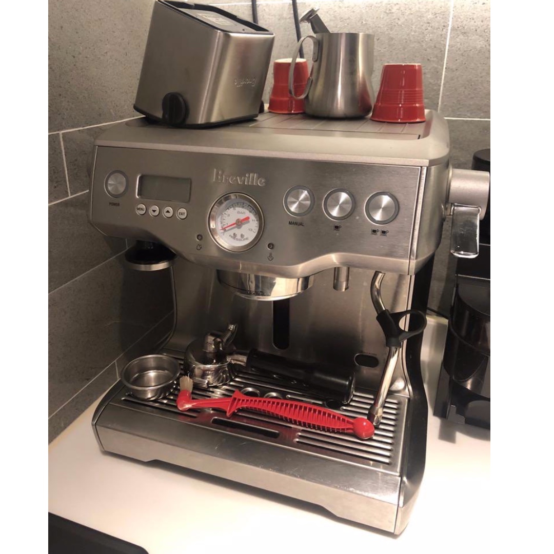 Breville BES920 Espresso Coffee Machine, 家庭電器, 廚房電器, 咖啡機及咖啡壺 Carousell