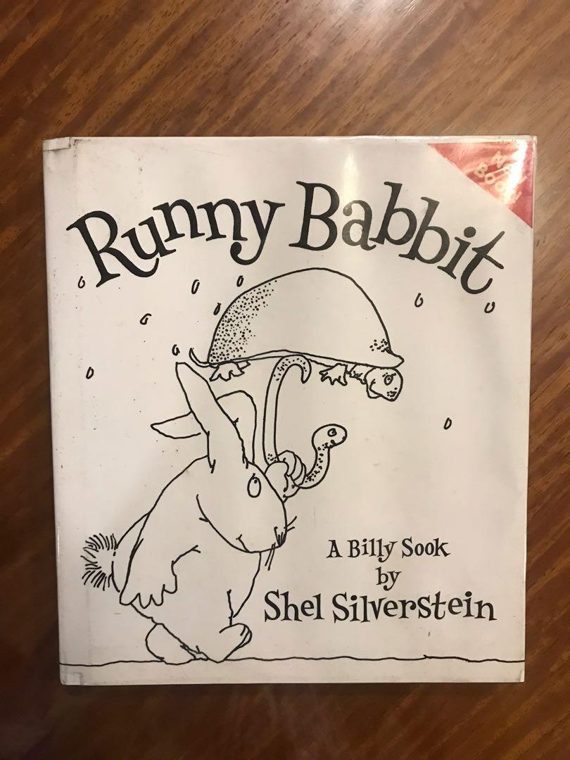 Runny Rabbit Bunny Rabbit by Shel Silverstein, Hobbies & Toys, Books & Magazines ...