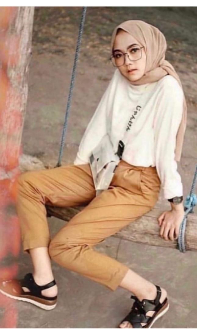 Model Baju  Yang  Cocok  Untuk  Celana  Baggy Pants Tips 