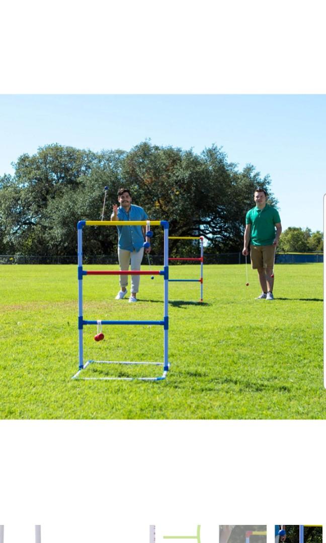 Champion Sports Deluxe Outdoor Ladder Ball Game Backyard Party Camping Beach Games Ladder Golf Set Adults Kids Bolas Balls Carrying Case Birthday Party Corporate Company Event Games Everything Else On Carousell