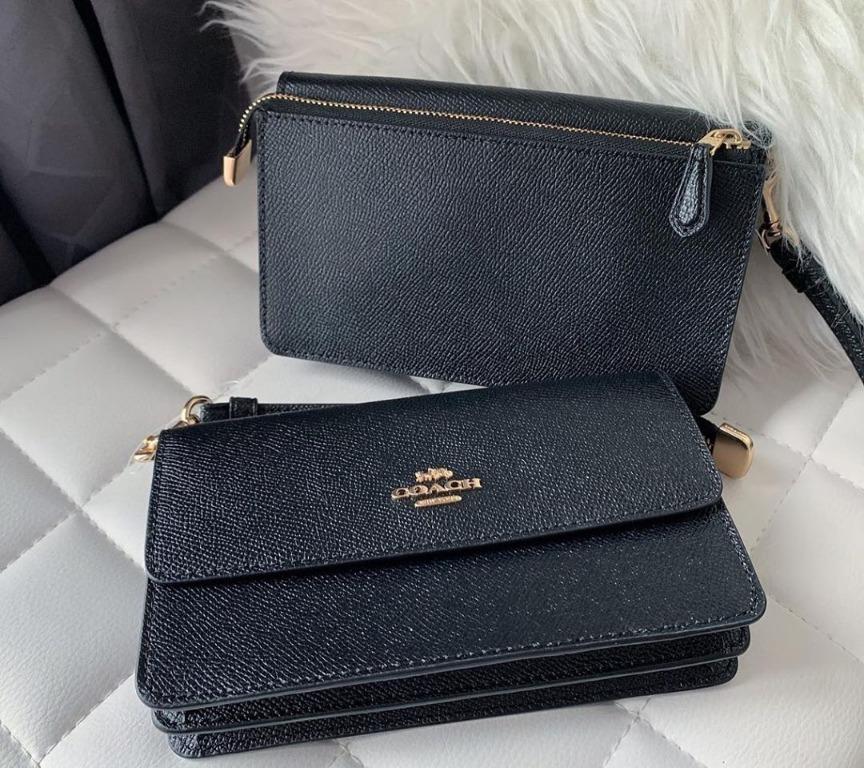 Foldover outlet wristlet coach