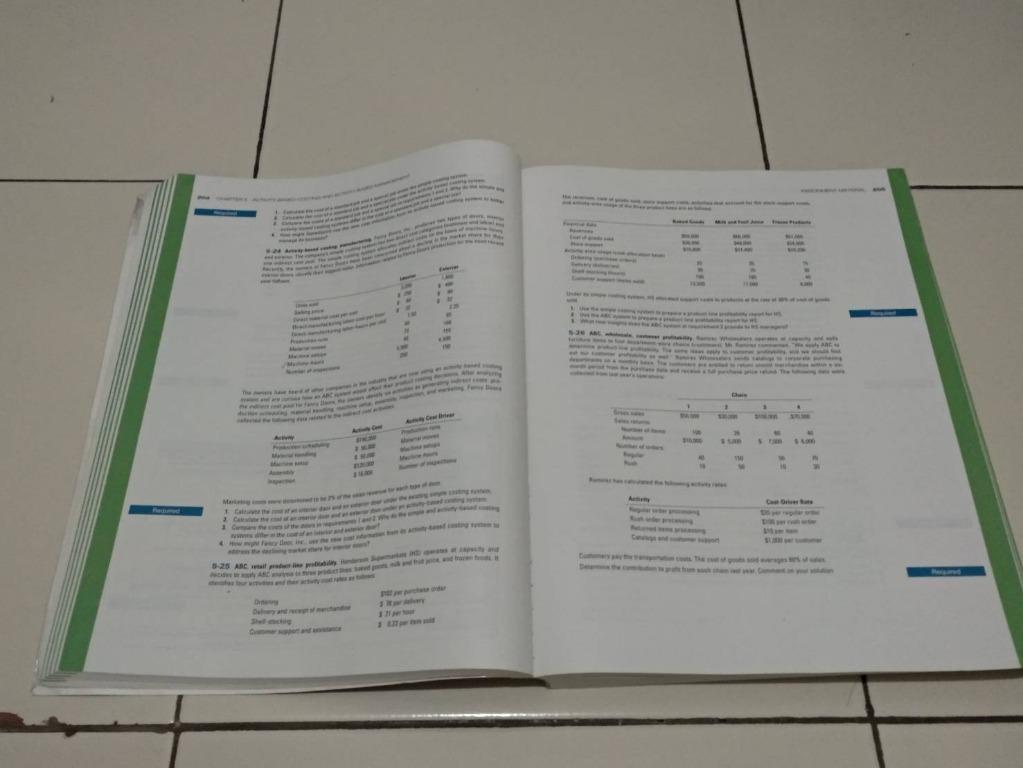 Cost Accounting A Managerial Emphasis 15th Ed By Charles T Horngren Srikant M Datar Madhav V Rajan Buku Alat Tulis Buku Pelajaran Di Carousell