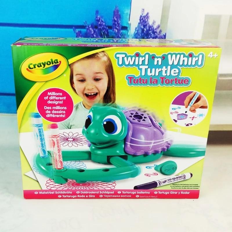 crayola twirl and whirl turtle