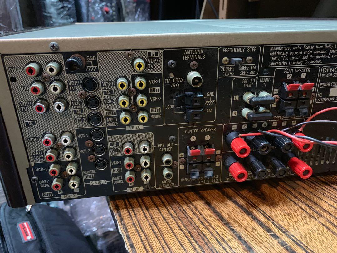 DENON AVR2500 天龍擴音機(請睇描述), 音響器材, Soundbar、揚聲器、藍牙喇叭、耳擴 Carousell