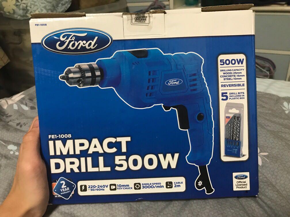 Ford impact drill 500w clearance