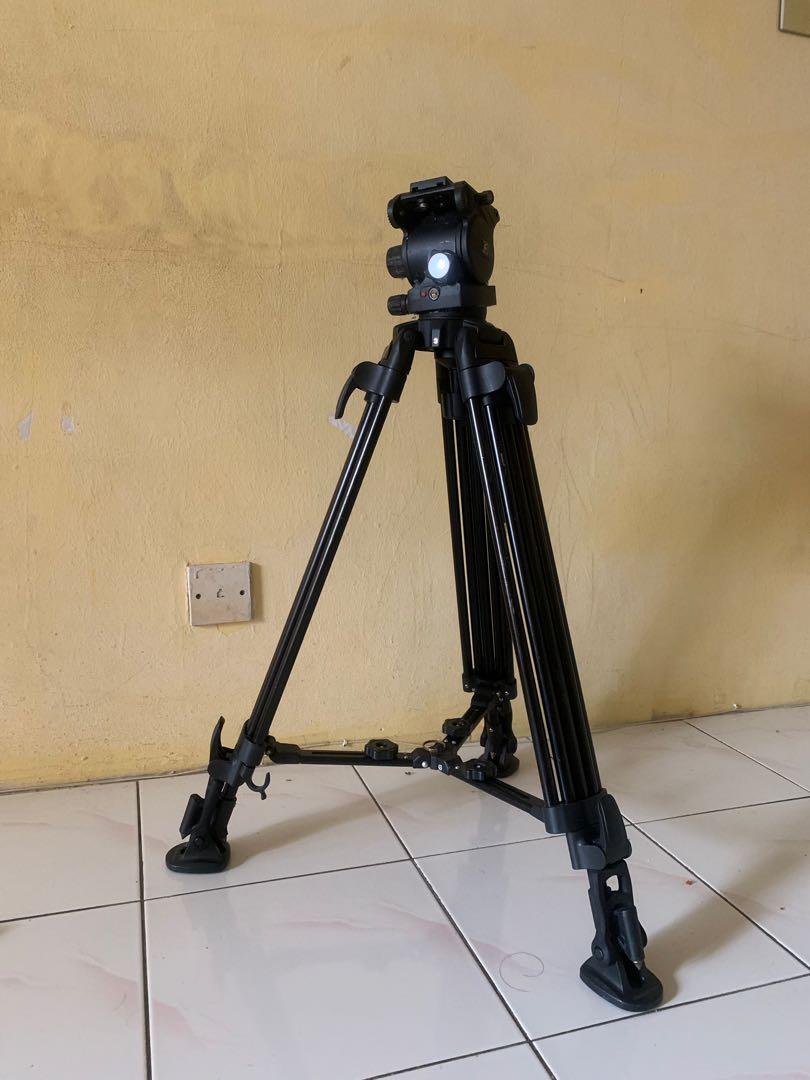 Fancier FC470 Professional Video Tripod, Photography, Photography Accessories, Tripods