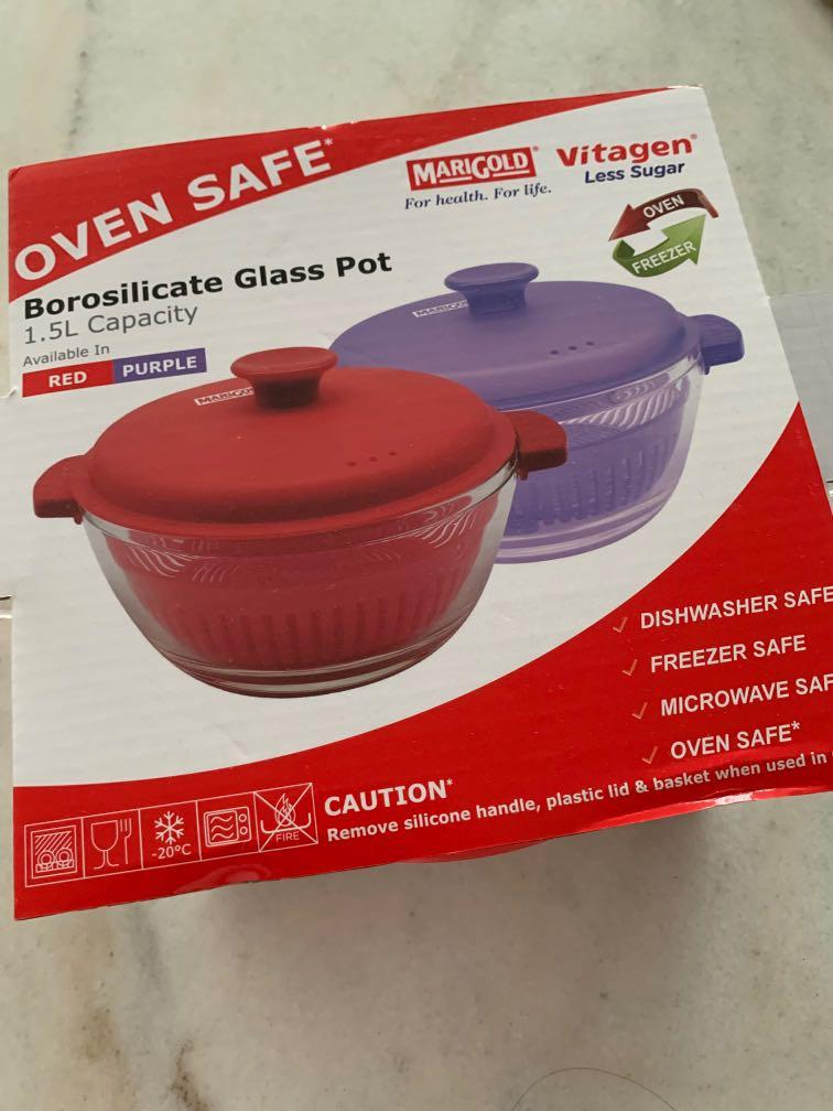 Food Containers Glass Pot Home Appliances Kitchenware On Carousell