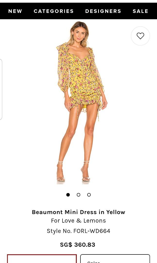 For love and lemons beaumont dress top