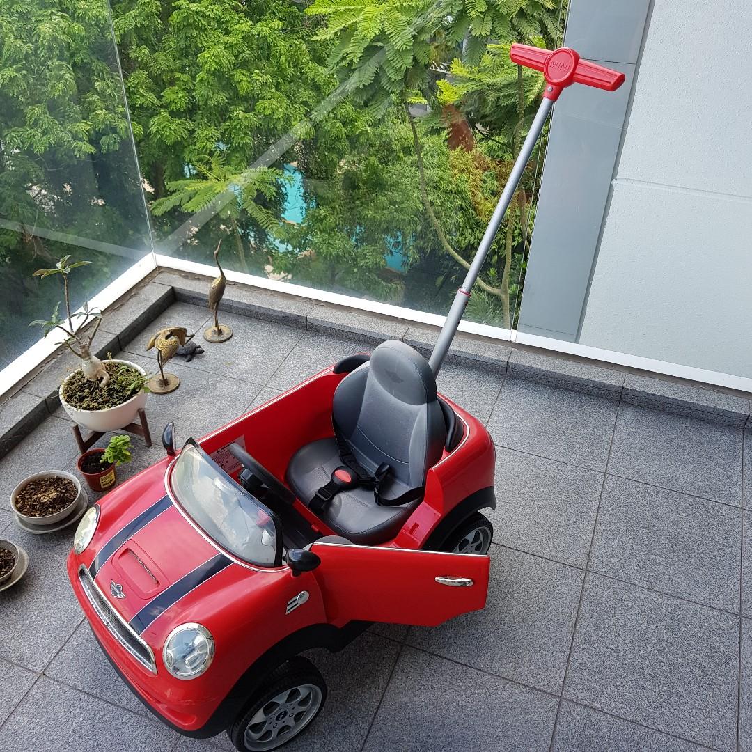 Baby mini cooper push outlet along