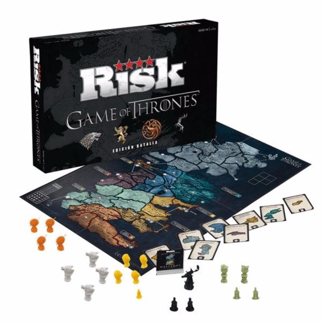 DIRECT DELIVERY Risk Game of Thrones Strategy Board Game Playing Card  Boardgame, Hobbies & Toys, Toys & Games on Carousell