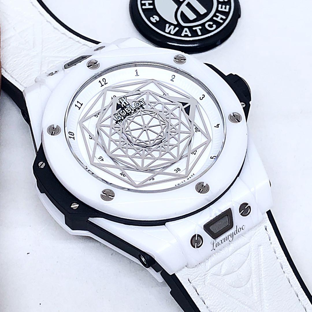 hublot unico white