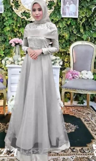 Gamis Syar I Untuk Perpisahan Sekolah Acara Pernikahan Kawan Olshop Fashion Olshop Muslim Di Carousell