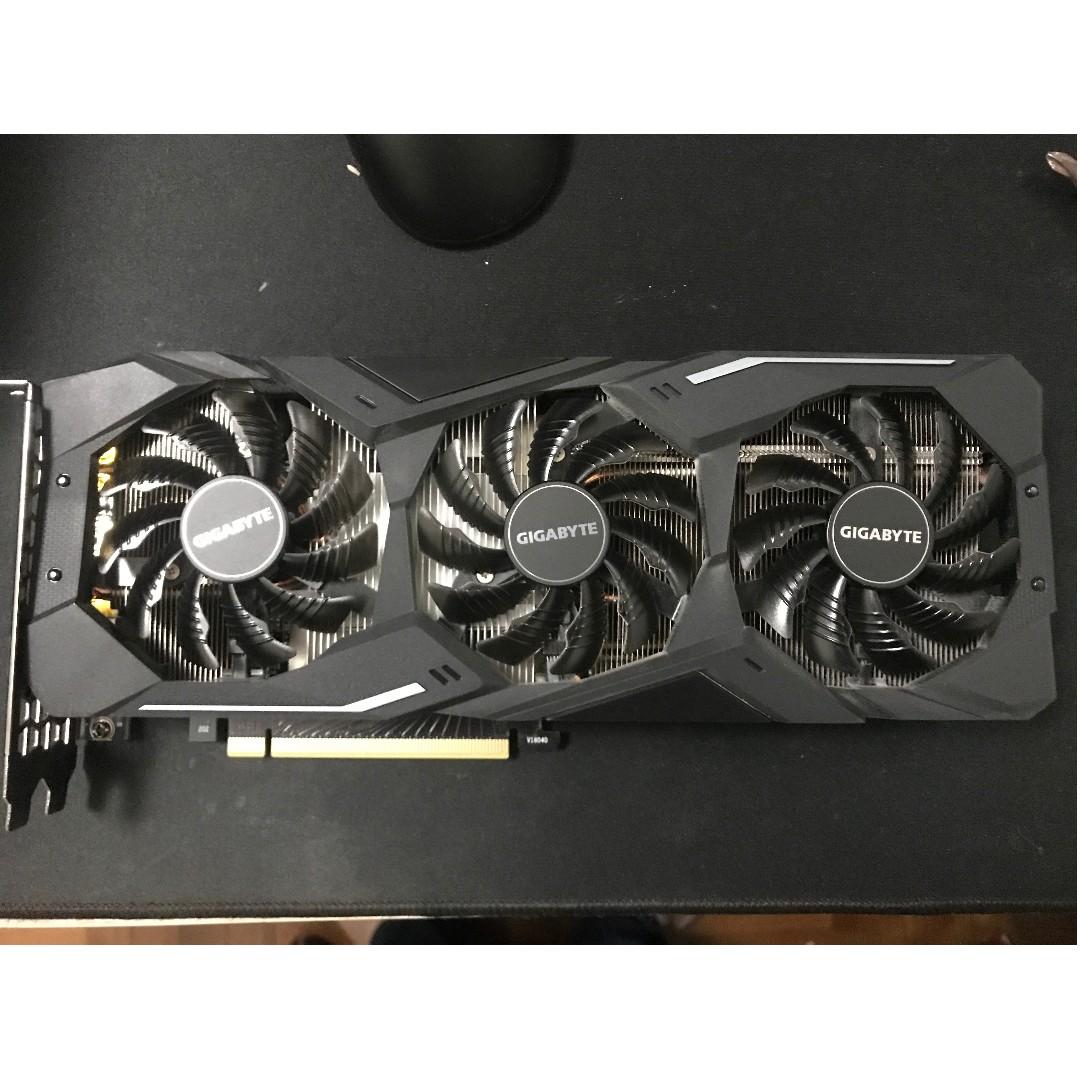 Gigabyte Geforce Rtx 70 Windforce 8gb Gddr6 Graphic Card Gv N70wf3 8gc Used Electronics Computer Parts Accessories On Carousell