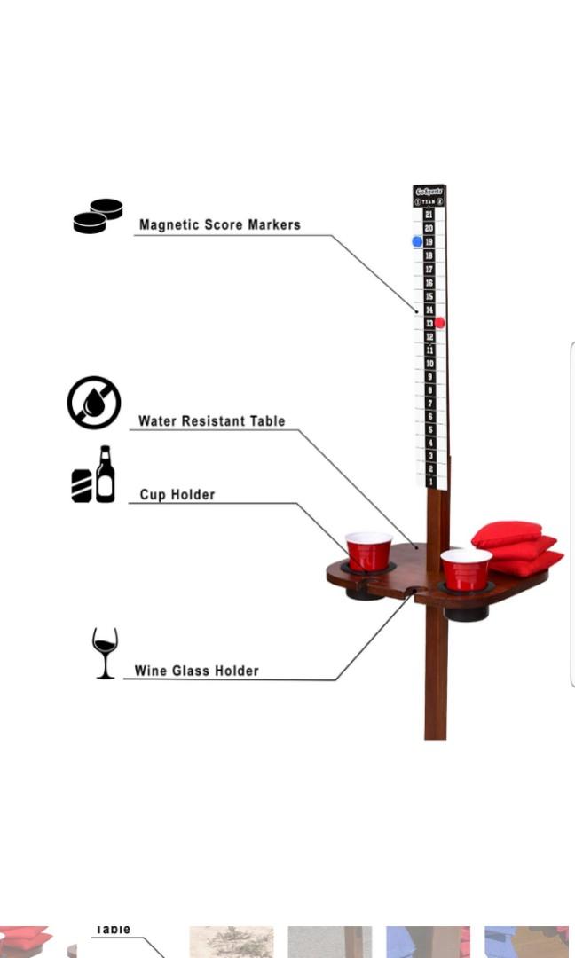 Gosports Score Caddy Outdoor Score Board Counter Keeper With Drink
