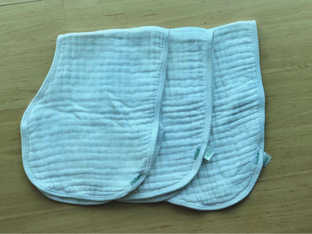 Green Sprouts 100 Organic Cotton Burp Cloths Babies Kids