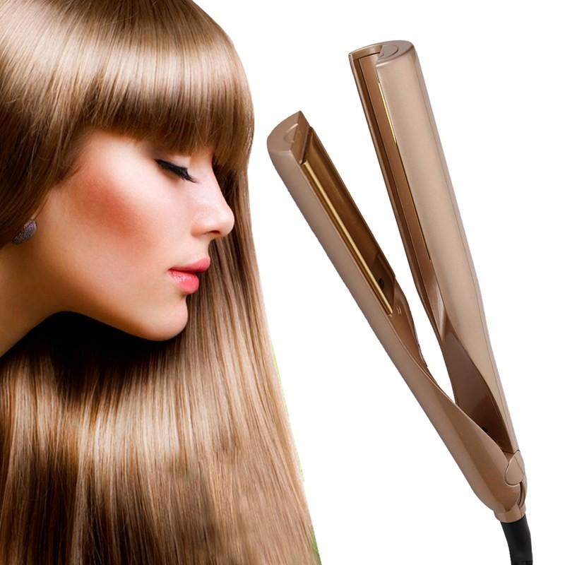 Hair Straightener Revolution 2 In 1 Twist Straightening Curl Iron