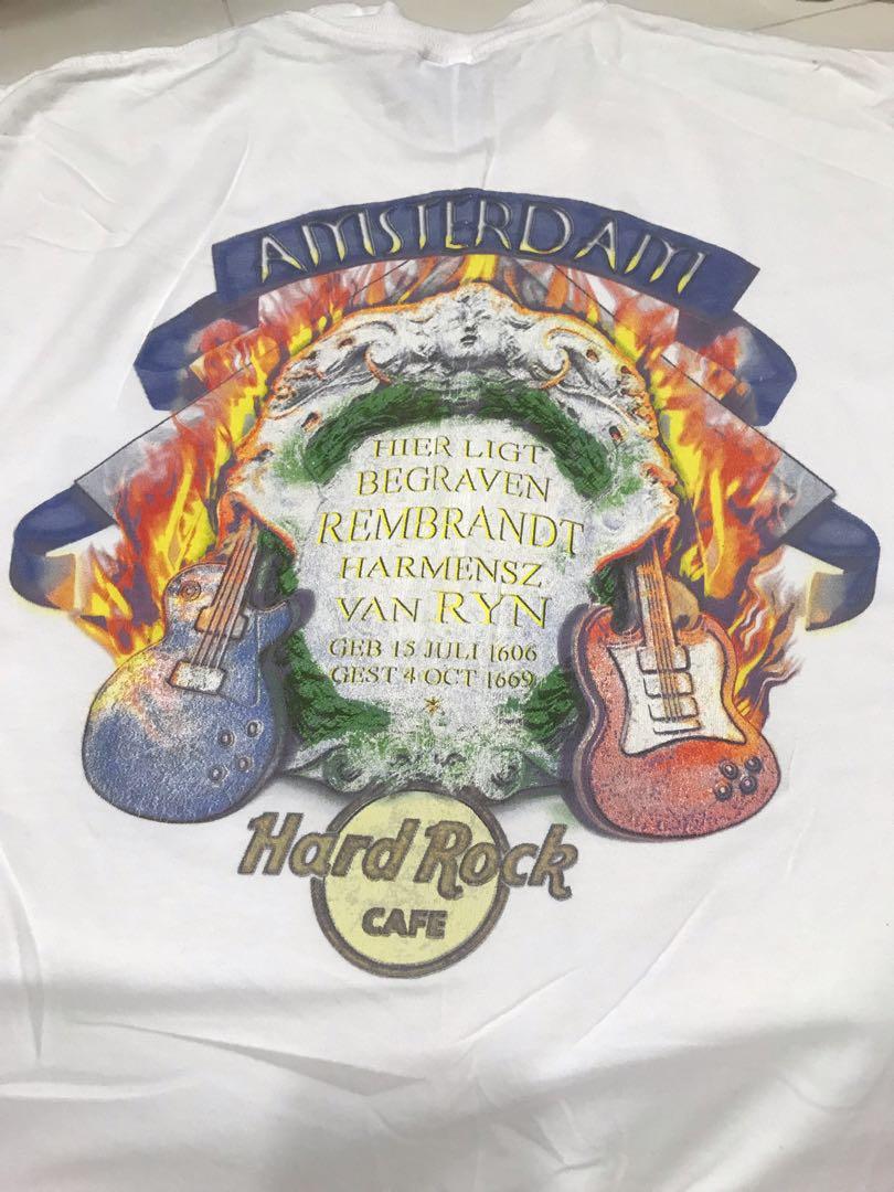 T-shirt Hard Rock Café Amsterdam - Noir - Manches Courtes - Taille S Femme - Neuf Sans étiquettes