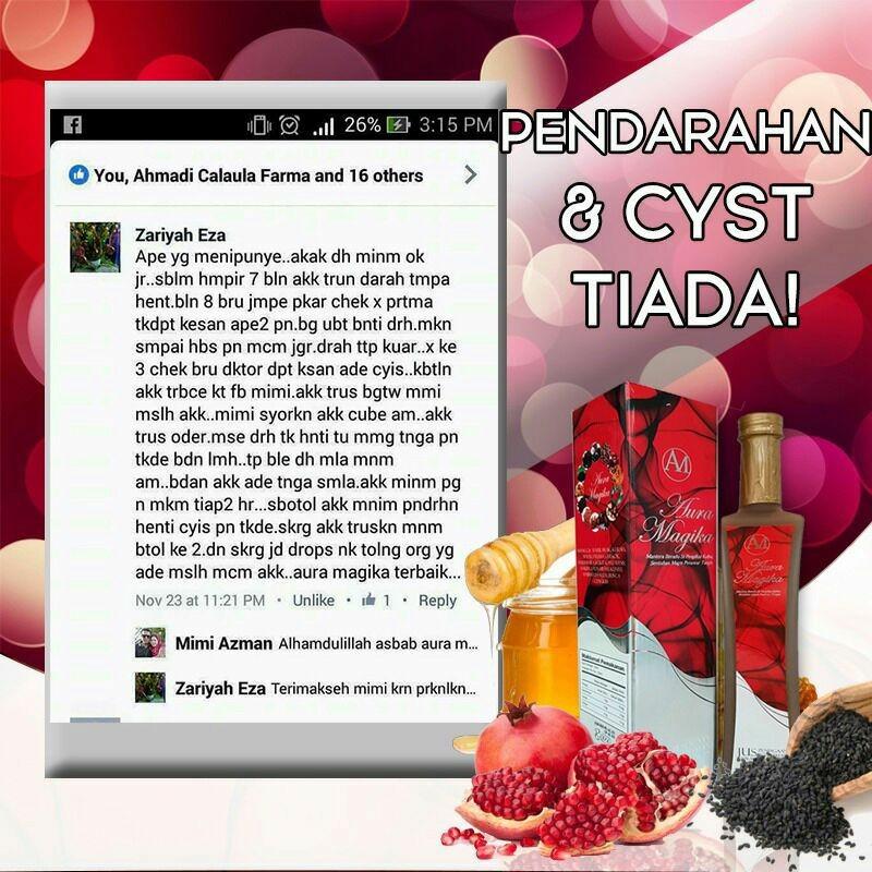 Health Juice Aura Magika Improve Cyst Problems Everything Else On Carousell