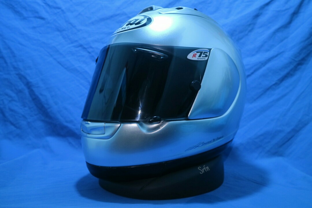 Helm arai RX-7 RR4 silver glossy not 