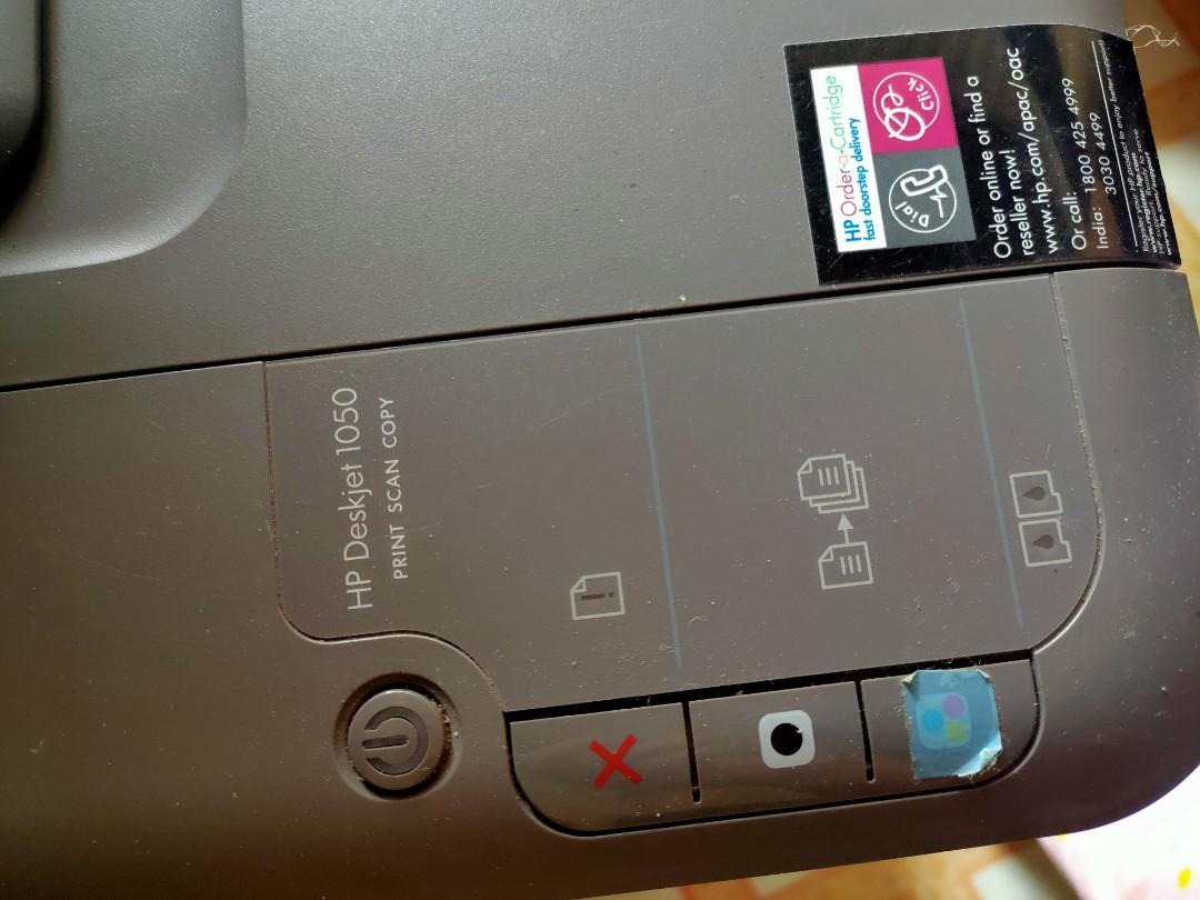HP DESKJET 1050 (Print Scan Copy), Computers & Tech, Printers, Scanners ...