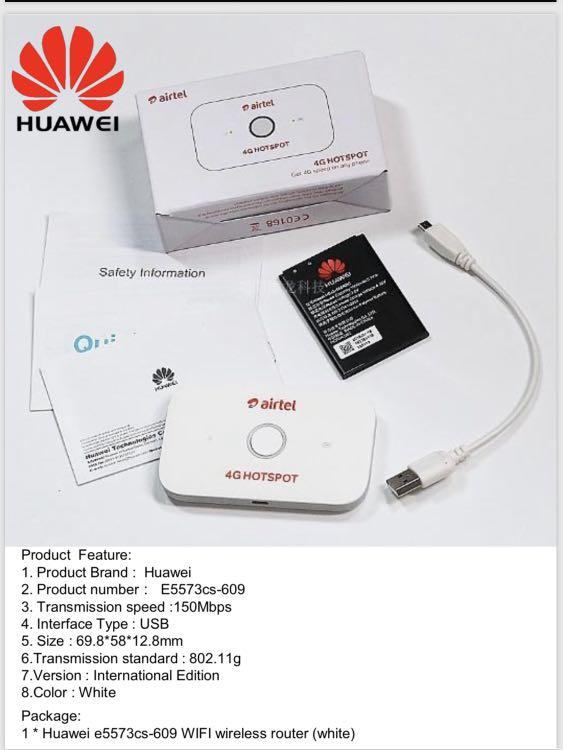 Huawei 4g sim card router Clearance