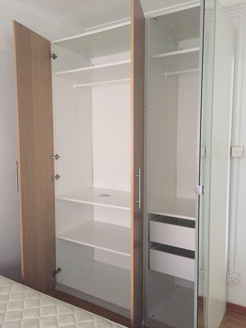Ikea Modular Wardrobe Furniture Shelves Drawers On Carousell