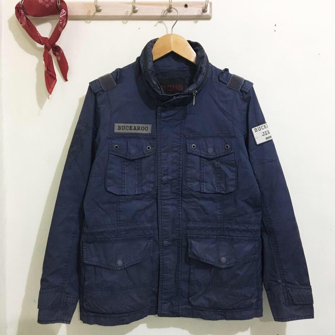 Jaket Parka Buckaroo Jeans, Fesyen Pria 