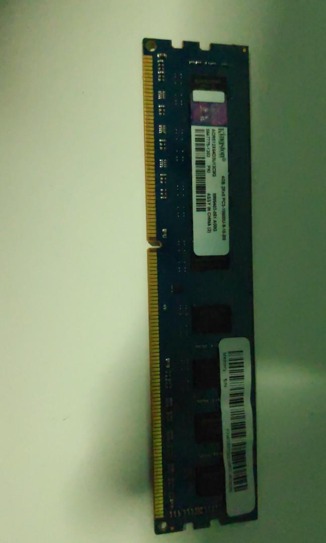 Kingston 4gb 2rx8 Pc3 u 9 10 B0 Computers Tech Parts Accessories Networking On Carousell