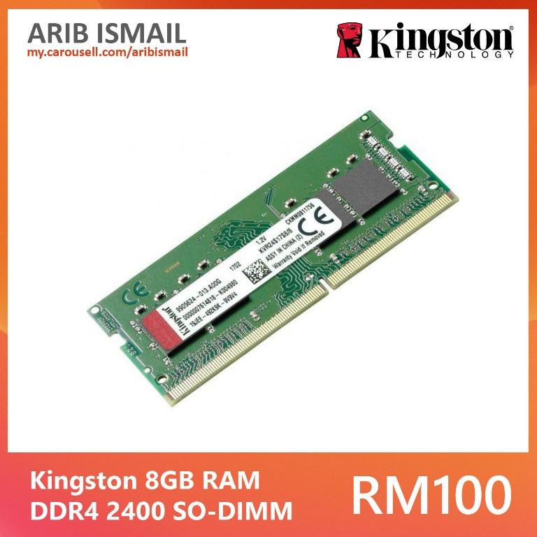 Crucial 16GB DDR4 2400 SODIMM, Computers & Tech, Parts & Accessories,  Computer Parts on Carousell