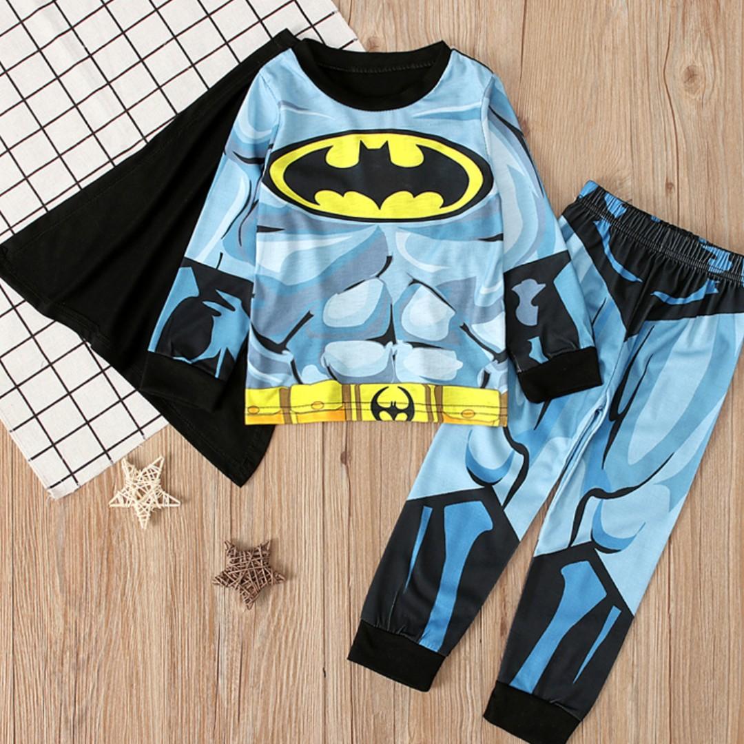 Superhero pajamas with cape deals