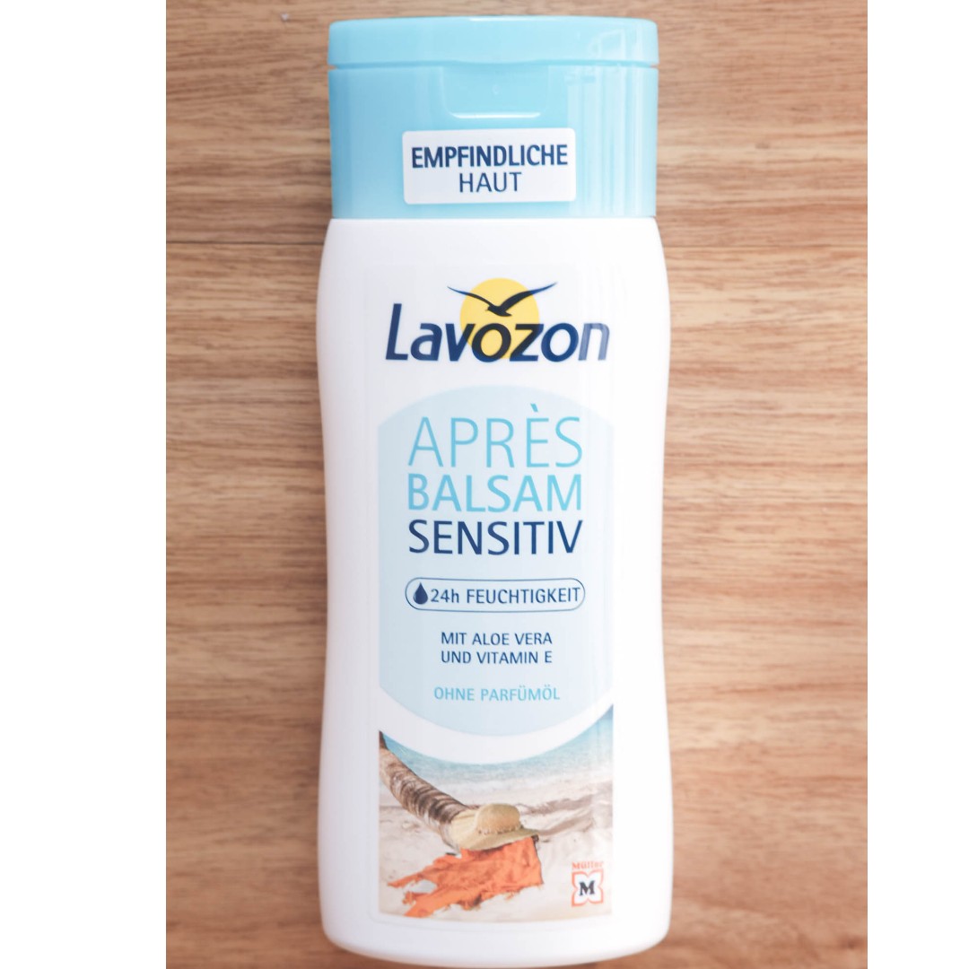 Lavozon After Sun Lotion Sensitive Skin Health Beauty Skin Bath Body On Carousell