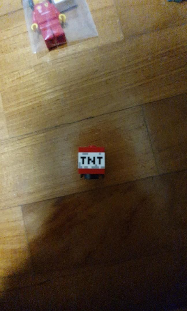 lego minecraft tnt block